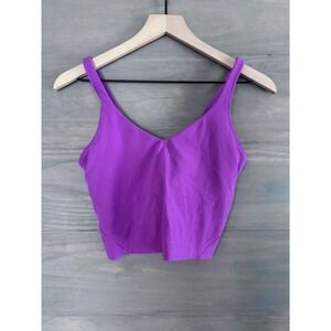 lululemon athletica Purple Crop Top